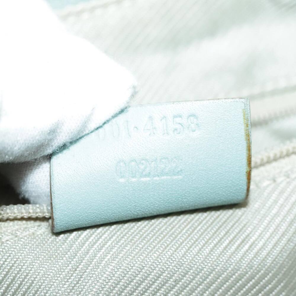 GUCCI Shoulder Bag Suede Blue Gold 001 001 - Picture 12 of 16